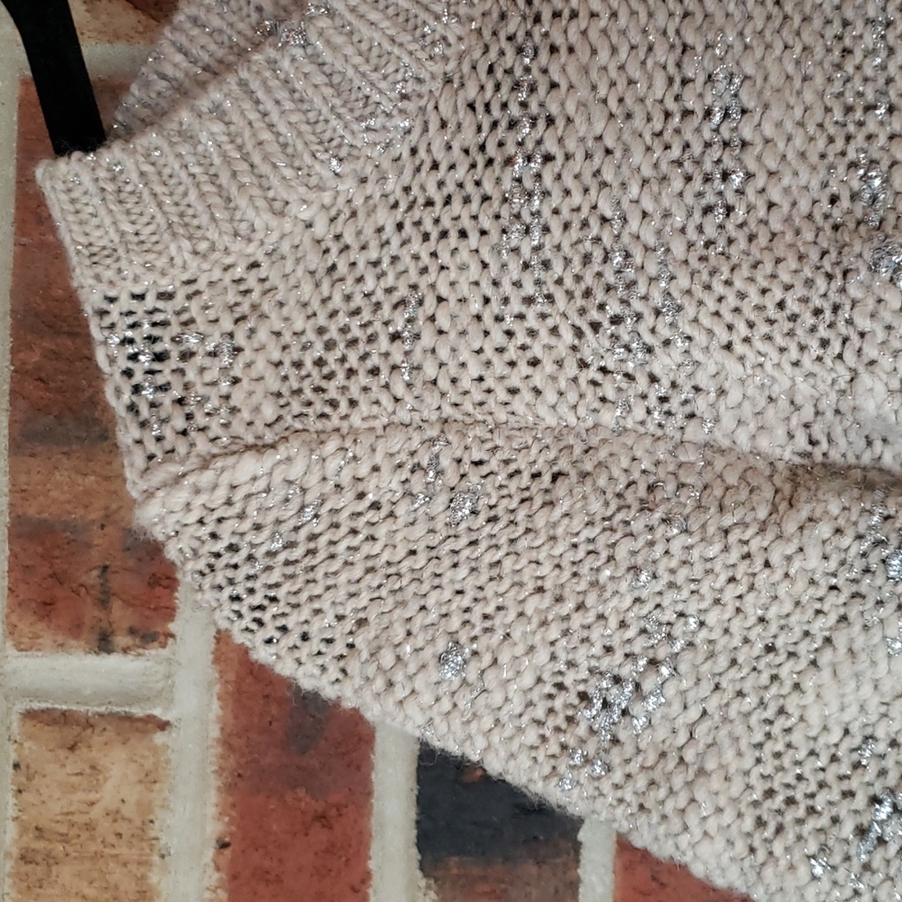 Metallic Knit Sweater